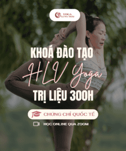 Khóa học Đào tạo HLV Yoga 300h Trị liệu ONLINE - CC QUỐC TẾ