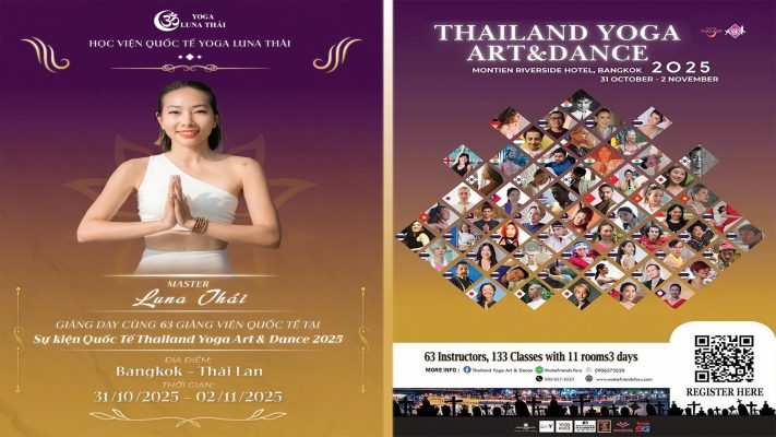 THAILAND YOGA ART & DANCE 2025 CÙNG MASTER LUNA THÁI