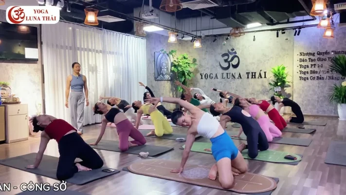 yoga trung cấp 55 phút